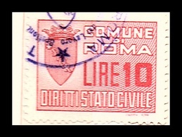 COMUNE DI  ROMA   - MARCA COMUNALE DA LIRE  10 - Autres & Non Classés