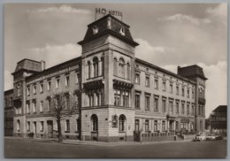 Köthen Anhalt - S/w Bahnhofs Hotel - Koethen (Anhalt)