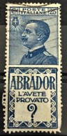 ITALY / ITALIA 1924/25 - Canceled - Sc# 100c - Advertising Stamp / Francobollo Pubblicitario 25c - Abrador - Ungebraucht