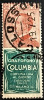 ITALY / ITALIA 1924/25 - Canceled - Sc# 102b - Advertising Stamp / Francobollo Pubblicitario 30c - Columbia - Neufs