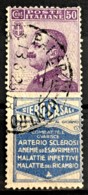 ITALY / ITALIA 1924/25 - Canceled - Sc# 105g - Advertising Stamp / Francobollo Pubblicitario 50c - Siero Casali - Neufs