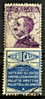 ITALY / ITALIA 1924/25 - Canceled - Sc# 105g - Advertising Stamp / Francobollo Pubblicitario 50c - Siero Casali - Ungebraucht