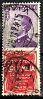 ITALY / ITALIA 1924/25 - Canceled - Sc# 105c - Advertising Stamp / Francobollo Pubblicitario 50c - Columbia - Neufs