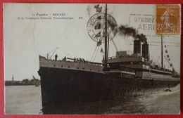 FRENCH STEAMER SS. MEKNES , LE PAQUEBOT - Paquebots