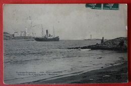 PORT VENDRES - FRENCH STEAMER SS. MEDJERDA , LE PAQUEBOT - Paquebots