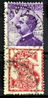ITALY / ITALIA 1924/25 - Canceled - Sc# 105h - Advertising Stamp / Francobollo Pubblicitario 50c - Singer - Ungebraucht