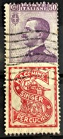 ITALY / ITALIA 1924/25 - Canceled - Sc# 105h - Advertising Stamp / Francobollo Pubblicitario 50c - Singer - Mint/hinged