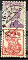 ITALY / ITALIA 1924/25 - Canceled - Sc# 105h - Advertising Stamp / Francobollo Pubblicitario 50c - Singer - Ungebraucht