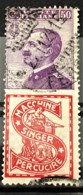 ITALY / ITALIA 1924/25 - Canceled - Sc# 105h - Advertising Stamp / Francobollo Pubblicitario 50c - Singer - Mint/hinged