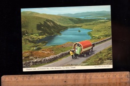 GLANMORE LAKE And KENMARE BAY Caha Mountains Kerry Ireland / Roulotte Cheval Horse Trailer Caravan - Kerry