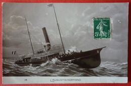 FRENCH STEAMER SS. L`AUGUSTIN NORMAND , LE PAQUEBOT - Steamers