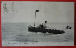 DIEPPE - FRENCH STEAMER SS. LE MERCURE , LE PAQUEBOT - Paquebots