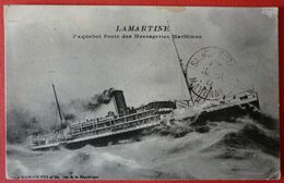 FRENCH STEAMER SS. LAMARTINE, LE PAQUEBOT - Steamers
