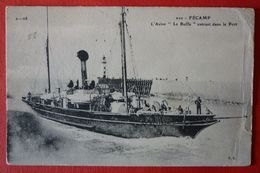 FECAMP - FRENCH  STEAMER SS. LE BUFFLE , LE PAQUEBOT - Steamers