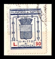 COMUNE DI  NAPOLI   - MARCA COMUNALE DA LIRE  30 - Autres & Non Classés
