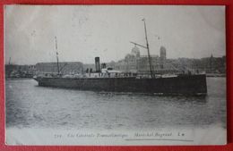 FRENCH  STEAMER SS. MARECHAL BUGEAUD , LE PAQUEBOT - Paquebots