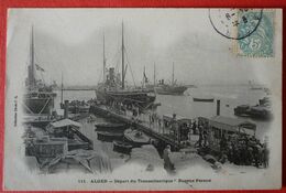 ALGER , FRENCH  STEAMER SS. EUGENE PEREIRE , LE PAQUEBOT - Paquebots