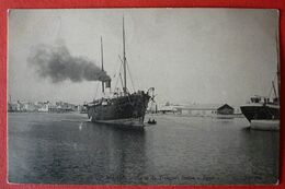 SOUSSE , ITALIAN  STEAMER SS. EGADI, LE PAQUEBOT - Steamers