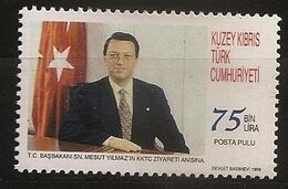 Turquie Chypre Turc RTCN 1998 N° 443 ** Premier Ministre, Politique, Mesut Yilmaz, Parti De La Mère Patrie Député Bureau - Andere & Zonder Classificatie