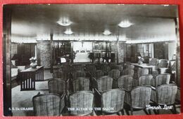 FRENCH  STEAMER SS. DE GRASSE , THE ALTAR IN THE SALON ,  LE PAQUEBOT FRENCH LINE - Steamers