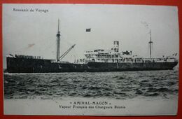 FRENCH  STEAMER SS. AMIRAL MAGON ,  LE PAQUEBOT - Paquebots