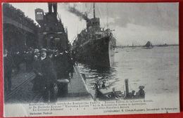 GERMAN STEAMER VICTORIA LUISE IN ANTWERPEN , BELGIE - Paquebots