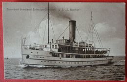 NETHERLANDS , SS. C.BOSMAN - Steamers