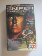 CASSETTE VIDEO VHS SNIPER TIREUR D’ÉLITE - Tom Berenger - Actie, Avontuur