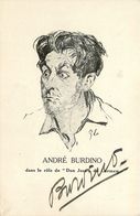 André BURDINO * Ténor Français Né à Comblanchien * Dédicace Autographe Signature * Don José De Carmen * Musique - Muziek En Musicus