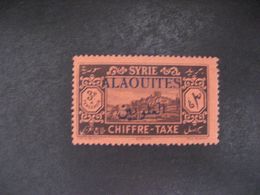 ALAOUITES : TB Timbre-Taxe N° 9, Neuf X  . - Unused Stamps