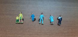 5 Figurines Voyageurs Et Badauds, PREISER, Echelle HO - Andere & Zonder Classificatie