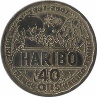 2007 MDP278 - UZÈS - Musée Du Bonbon Haribo 2 (40 Ans) / MONNAIE DE PARIS - 2007