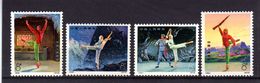 CHINA / CHINE 1973 MNH   -  " BALLET LA FILLE AUX CHEVEUX BLONDS "  -  4 VAL. - Nuovi