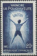 Pour Vaincre La Poliomyélite. 20f. Bleu Foncé. Neuf Luxe ** Y1224 - Unused Stamps