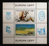 Turquie Chypre Turc RTCN 1986 N° BF 5 ** Europa, Emission Conjointe, Pollution, Vautour, Souris, Chouette, Poubelle - Other & Unclassified