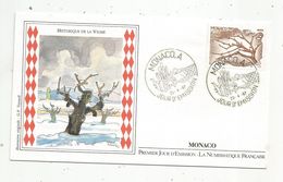 MONACO , FDC ,premier Jour , 1987 , Historique De  La VIGNE - FDC