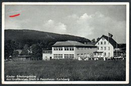 D8584 - Karlberg Karłów Heuscheuer - Kinder Und Erholungsheim Grafschaft Glatz - Jantke - Schlesien