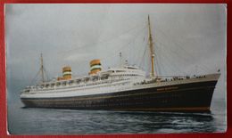 HOLLAND - AMERICA LINE , S.S. NIEUW AMSTERDAM - Piroscafi