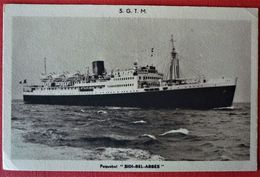 S.S. SIDI BEL ABBES - PAQUEBOT S.G.T.M. - Steamers