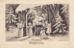 AK - Gesegnete Weihnachten - 1935 - Signierte Kunstkarte - Kaskeline - Kaskeline