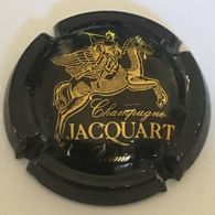 5 - Jacquart, Cheval Or Sur Fond Noir, Reims à Gauche, Cheval Rayé (côte 2 Euros) - Jacquart