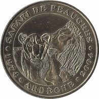 2004 MDP180 - PEAUGRES - Le Safari De Peaugres 2 (1974-2004) / MONNAIE DE PARIS - 2004