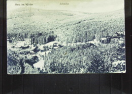 DR:  AK  Vom Harz Im Winter Mit Sicht Auf Schierke Von 1924 - Schierke