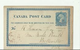 CANADA GS 1874 - Storia Postale