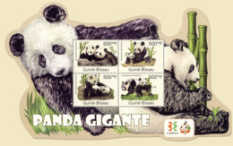 Guinea 2011 MNH - Giant Pandas. Y&T 4045-4048, Mi 5566-5569 - Guinea-Bissau