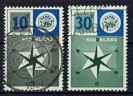 Niederlande // Mi. 704/705 O - 1957