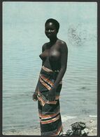 AFRICA In Pictures GABON Naked Nude Woman Breast African Girl Postcard (see Sales Conditions) 02539 - Gabon