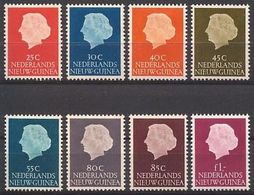 Nederlands Nieuw Guinea NVPH Nr 30/37 Ongebruikt/MH Koningin Juliana 1954-1960 - Netherlands New Guinea