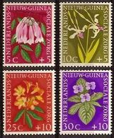 Nederlands Nieuw Guinea NVPH Nr 57/60 Ongebruikt/MH Bloemen, Flowers, Fleurs 1959 - Nueva Guinea Holandesa