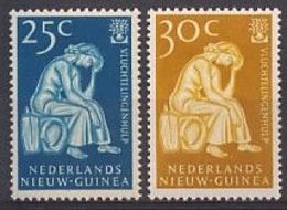 Nederlands Nieuw Guinea NVPH Nr 61/62 Ongebruikt/MH Vluchtelingenzegels 1960 - Niederländisch-Neuguinea